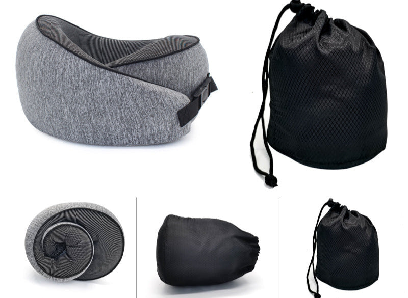 Cross-Border Slow Rebound Car Travel Neck Pillow